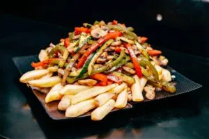 Chorrillana Vegetariana - Chorrillanas en BarX7