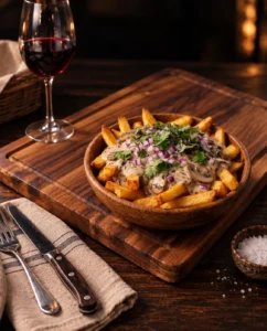 Papas Funghi Vegie - Papas en BarX7